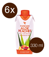 Forever Aloe Peaches - Set mit 6x 3.3dl