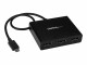 StarTech.com - USB C DisplayPort Adapter - 3 Port DisplayPort MST Hub