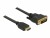 Bild 1 DeLock Kabel HDMI ? DVI, 5 m, bidirektional, Kabeltyp