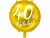 Bild 0 Partydeco Folienballon 40th Birthday Gold/Weiss, Packungsgrösse: 1