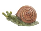 HobbyFun Mini-Tier Schnecke 4.5 cm, Detailfarbe: Grün, Braun