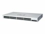 Cisco PoE+ Switch CBS220-48P-4X 52 Port, SFP Anschlüsse: 0