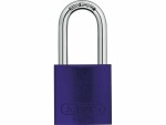 Abus Vorhängeschloss 72/40HB40 Lila Aluminium, Schlossart