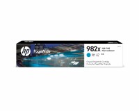 Hewlett-Packard HP PW-Cartridge 982X cyan T0B27A Pagewide Ent.765 16'000 S.