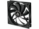 Arctic Cooling PC-Lüfter F12 PWM PST Schwarz, Beleuchtung: Nein
