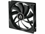 Arctic Cooling PC-Lüfter F12 PWM PST Schwarz, Beleuchtung: Nein