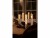 Bild 2 Sirius LED-Kerze Tannen Adventskalender, Ø5x29 cm, Weiss