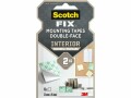 Scotch Innenmontagequadrate Scotch-Fix, 25 mm x 25 mm, Weiss