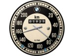 Nostalgic Art Wanduhr BMW Tachometer Ø 31 cm, Schwarz/Weiss, Form