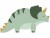 Bild 0 Partydeco Papierservietten Triceratops 18 x 10 cm, 12 Stück