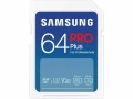 Samsung SDXC-Karte Pro Plus (2023) 64 GB, Speicherkartentyp: SDXC