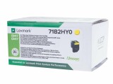 Lexmark Toner 71B2HY0 Yellow, Druckleistung Seiten: 3500 ×