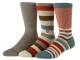 STANCE Socken Waldos Multi 3er-Pack, Grundfarbe: Mehrfarbig
