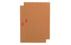 PaperOh Notizbuch Ondulo A4, Liniert, Nature, 2 Stück, Produkttyp