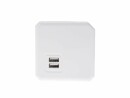 Allocacoc Tischsteckdosenleiste PowerCube Extended 4x T13 mit USB