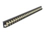 DeLock Verteilerplatte Frontblende 24 Port SC Simplex beige