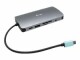 Image 4 I-Tec - USB-C Metal Nano Dock HDMI/VGA with LAN + Power Delivery 100 W