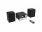 Bild 5 Audizio Micro-HiFi Anlage Arles Schwarz, Radio Tuner: FM, DAB+