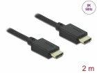 DeLock Kabel 8K 60Hz HDMI - HDMI, 2 m