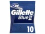 Gillette Einwegrasierer Blue II 10 Stück, Einweg Rasierer: Ja