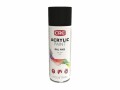 CRC Farb-Schutzlack ACRYLIC PAINT 9005 Tiefschwarz Matt 400