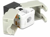 DeLock Keystone-Modul RJ-45 Cat.6, UTP Schwarz, Modultyp: Keystone