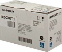 Sharp Toner cyan MX-C30GTC MX-C301W 6000 Seiten, Kein