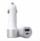 Satechi USB Dual Car Charger V2 - Silber