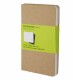 MOLESKINE Notizheft Cahier            A6 - 704949    blanko, natur          3 Stück