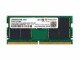 Transcend 16GB JM DDR5 4800 SO-DIMM 1RX8 2GX8 CL40 1.1V  NMS NS MEM