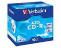 Verbatim CD-R AZO 0.7 GB, Jewelcase (10 Stück), Medientyp