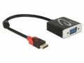 DeLock Adapter 2560x1600, 60Hz DisplayPort - VGA, Kabeltyp