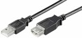 MicroConnect USB 2.0 - USB-Verlängerungskabel - USB (W) zu