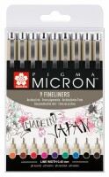 SAKURA Pigma Micron 05 Set POXSDK059 9 Stück, Kein