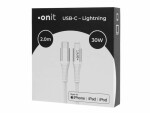 onit USB 2.0-Kabel MFi USB C - Lightning 2