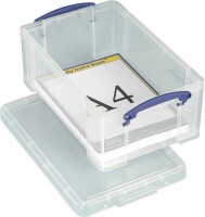 USEFULBOX Box Plastica 9lt 68502700 transparente, Sensa diritto