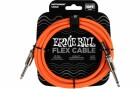 Ernie Ball Instrumentenkabel Flex 6416 ? 3.05 m, Orange, Länge