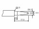 Velleman Lötspitze BITC10N4 Meisselform 2 mm, Breite: 2 mm