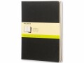 Moleskine Notizbuch XL Blanko, 120 Seiten, 3er Set, Produkttyp