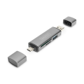 Digitus DA-70886 - Kartenleser (SD, microSD) - USB 3.0/USB-C