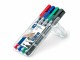 Staedtler Permanent-Marker Lumocolor Duo Assortiert, Strichstärke