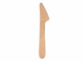 Papstar Einweg-Messer Pure Holz 100 Stück Braun, Produkttyp