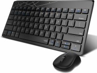 RAPOO     RAPOO 8000M Deskset black-grey 18535 Wireless Multi-Mode