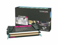 Lexmark Toner C734A1MG Magenta, Druckleistung Seiten: 6000 ×