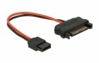 DeLock Stromkabel Slim-SATA ? SATA 10 cm, Kabeltyp: Adapterkabel