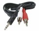HDGear Audio-Kabel 3.5 mm Klinke - Cinch 10 m