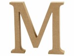 Creativ Company Holzbuchstabe M 1 Stück, Breite: 2 cm, Höhe