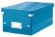 LEITZ     Click&Store WOW DVD-Ablagebox - 60420036  blau          20.6x14.7x35.2cm