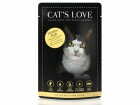 Cat's Love Nassfutter Adult Huhn, 12 x 85 g, Tierbedürfnis