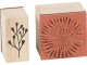 Heyda Motivstempel-Set Blumen 10 Stück, 12 x 10 x